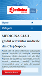 Mobile Screenshot of medicinacluj.ro